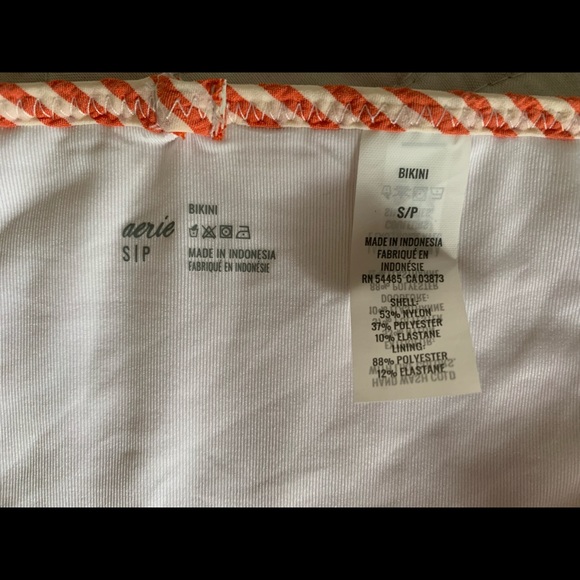 Aerie Seersucker Ruffle Bikini Bottom - Picture 3 of 6